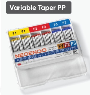 Neoendo Paper Point (PP) (15 X Taper 2%)200 Points - ORAL HEALTHCART